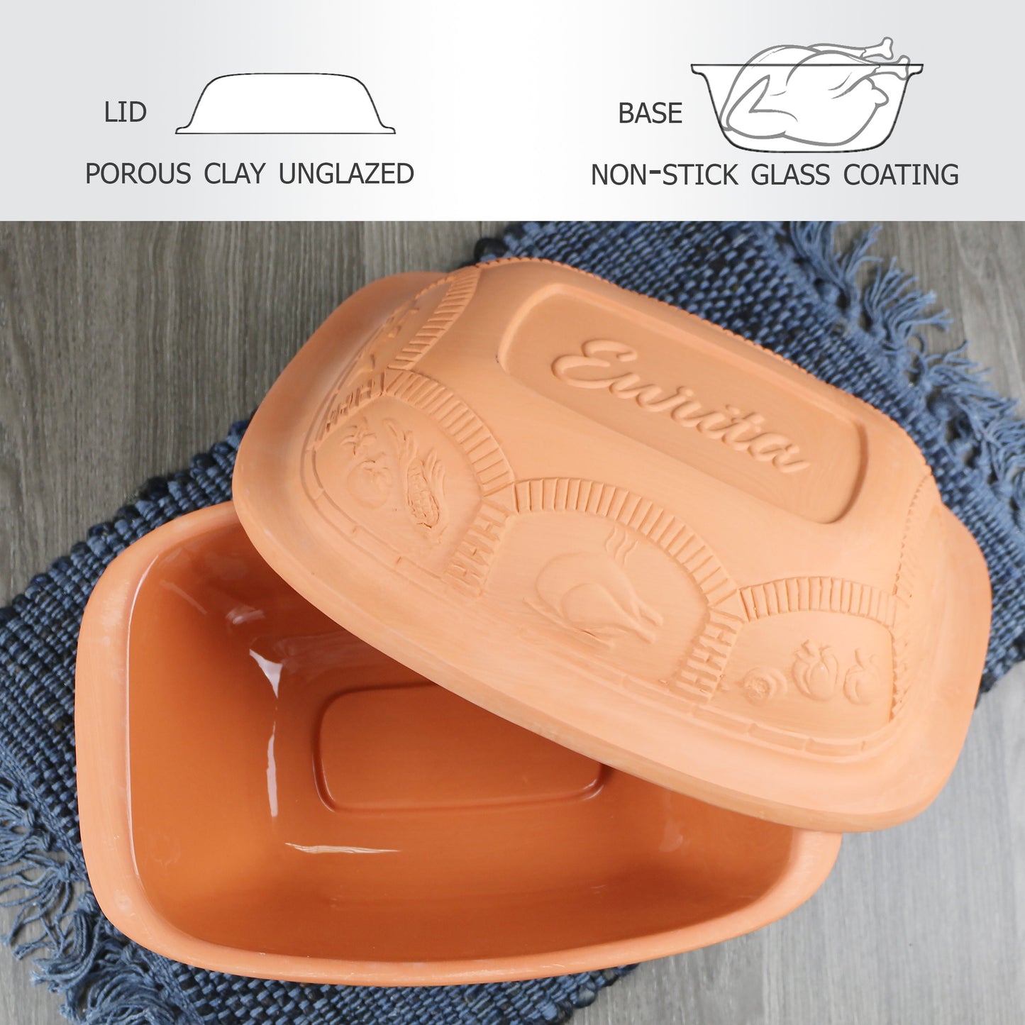 Clay Baker, 3 Quarts - Eurita