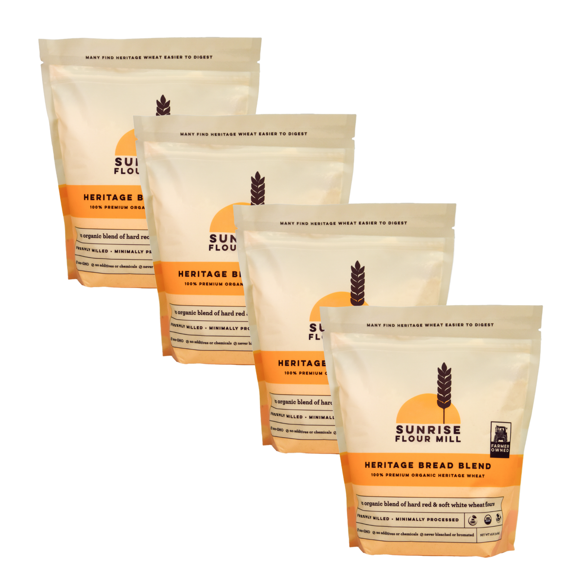 Heritage Bread Blend Flour - Sunrise Flour Mill