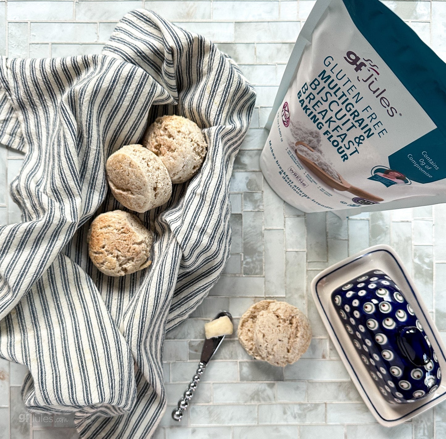 Gluten Free Corn-Free Multigrain Biscuit & Breakfast Baking Flour - gfJules