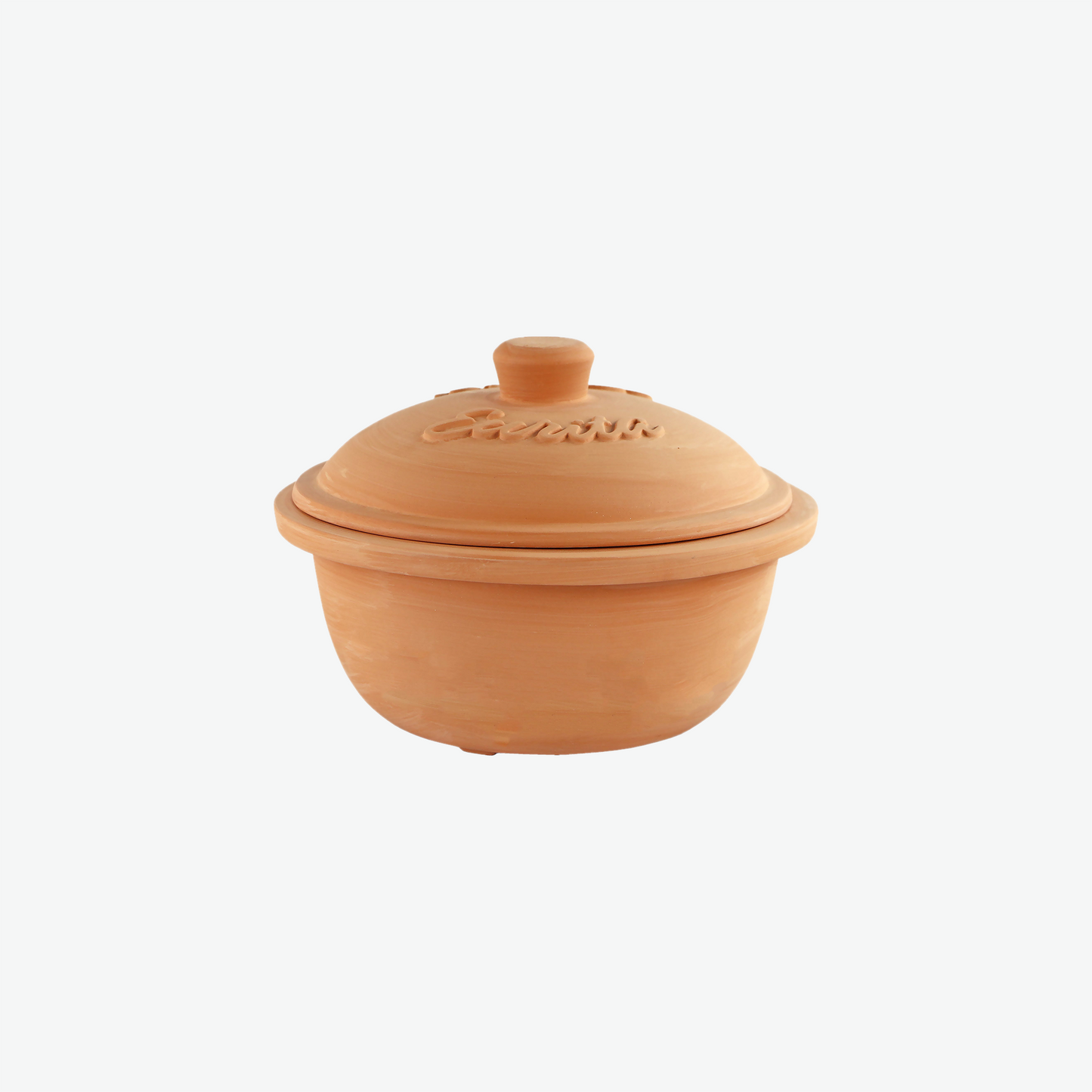 Clay Baker Dutch Oven, 2 Quarts, Round - Eurita