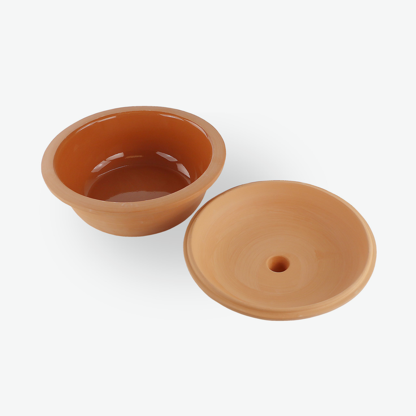 Clay Baker Dutch Oven, 4 Quarts, Round - Eurita
