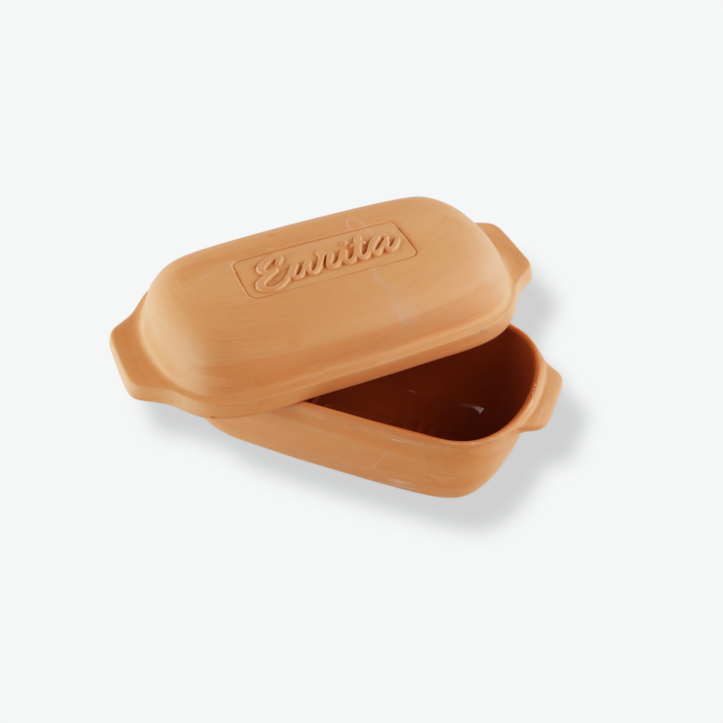Clay Loaf Pan with Lid, 2 Quarts - Eurita