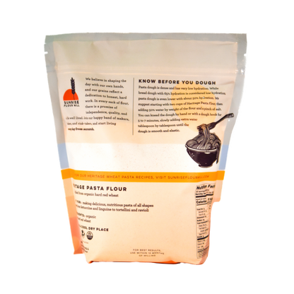 Heritage Pasta Flour - Sunrise Flour Mill