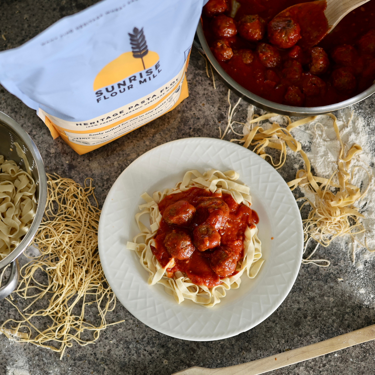 Heritage Pasta Flour - Sunrise Flour Mill