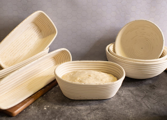Cane Banneton (Brotform) Proofing Basket, Multiple sizes