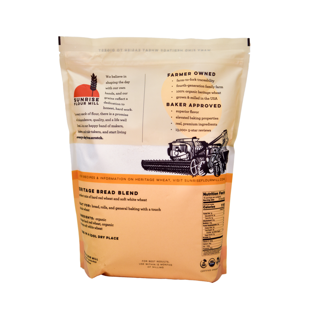 Heritage Bread Blend Flour - Sunrise Flour Mill