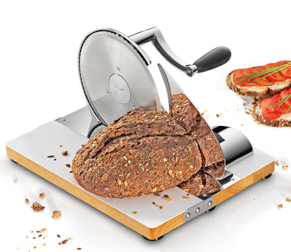 "Vintage" Bread Slicer, Manual, Chrome