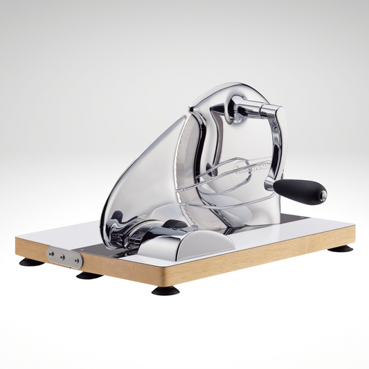 "Vintage" Bread Slicer, Manual, Chrome