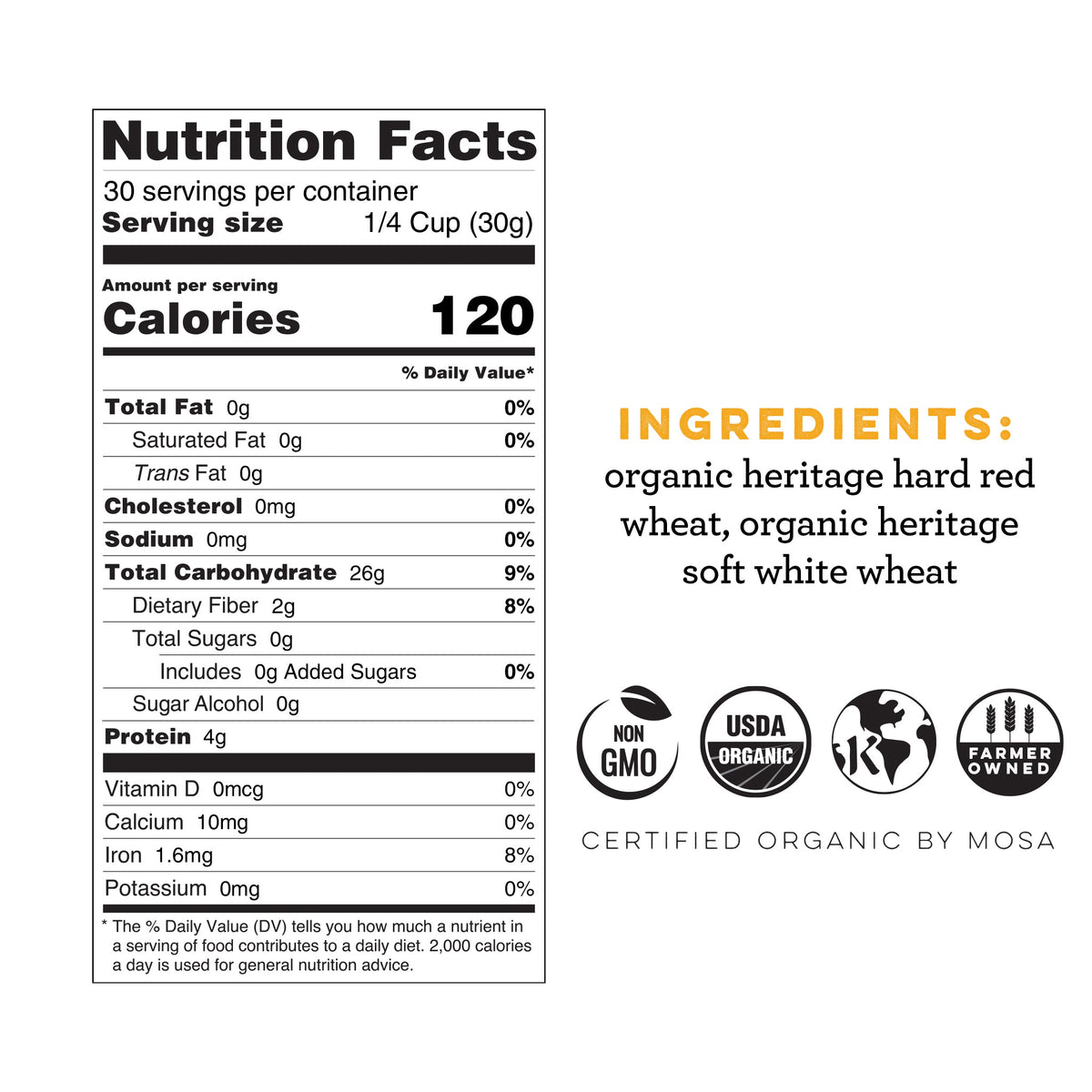 Heritage Bread Blend Flour - Sunrise Flour Mill