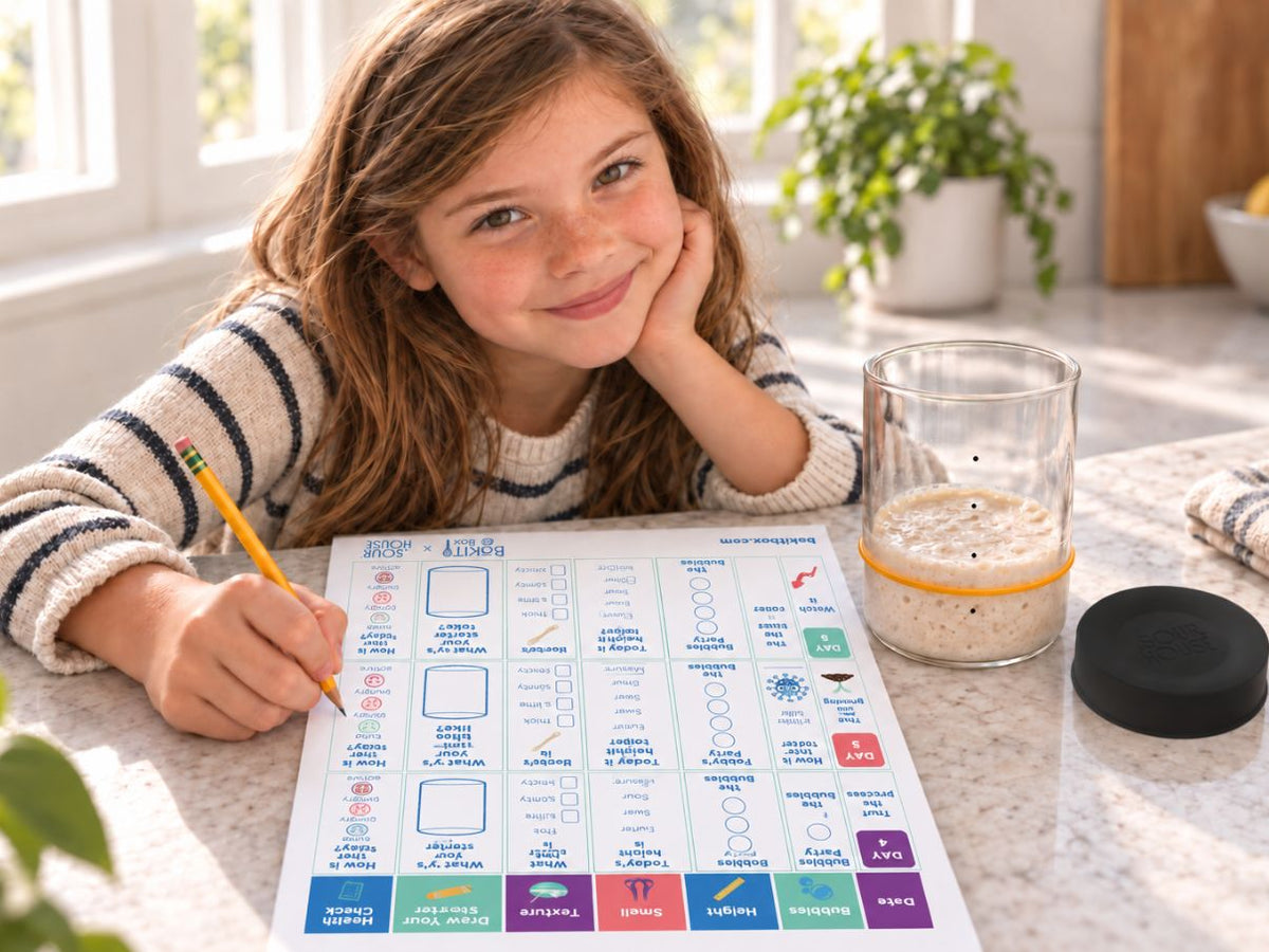 Sourdough Starter Kit for Kids - Bakit Box Collaboration