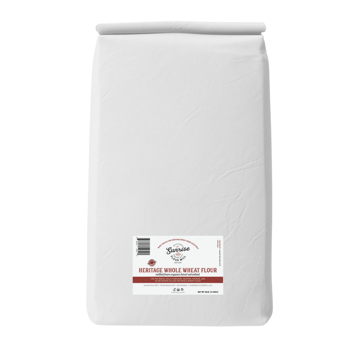 Heritage Whole Wheat Flour - Sunrise Flour Mill