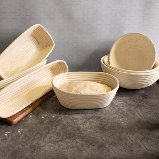 Cane Banneton (Brotform) Proofing Basket, Multiple sizes