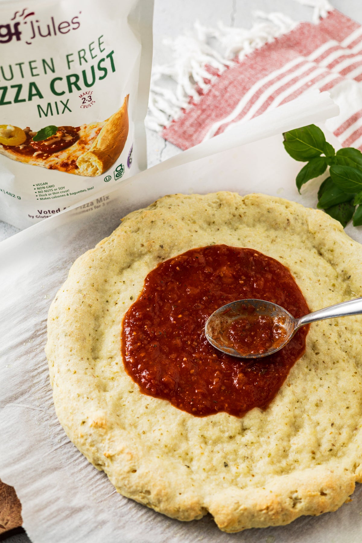 Gluten Free Pizza Crust Mix - gfJules